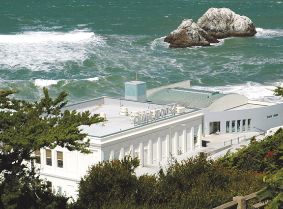 Cliff House from Sutro Park