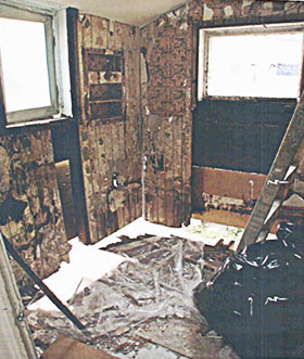 inside HUD abated home