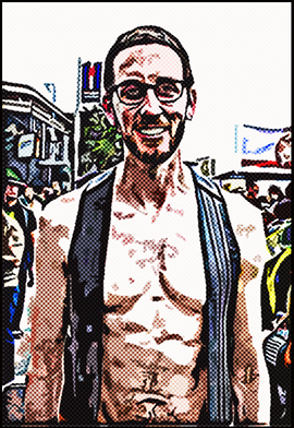 Supervisor Scott Wiener at Folsom Street Fair