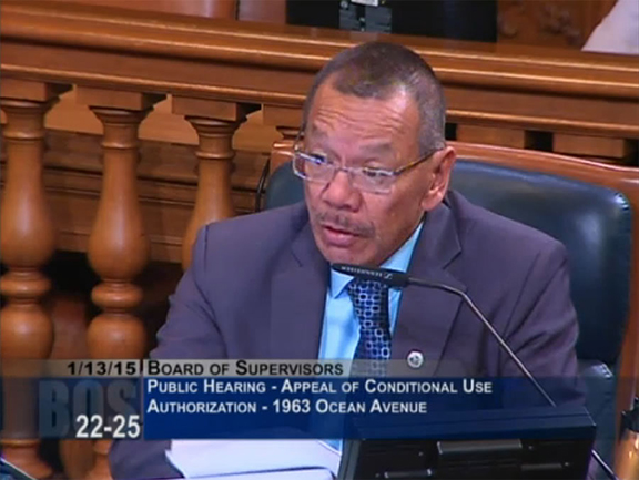 Supervisor Norman Yee