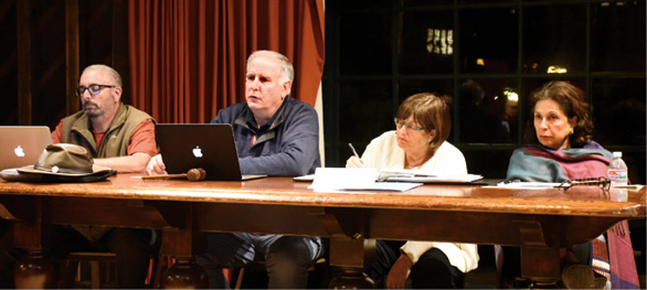 New WOTPCC officers: VP Dena Aslanian-Williams, and President Mark Scardina at center