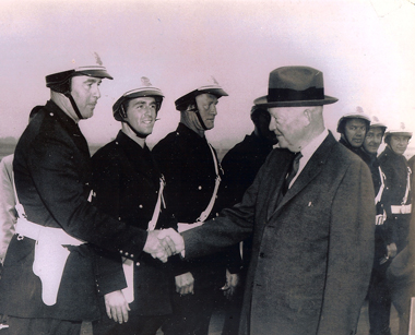 Lou Barberini, father of the author with Ike