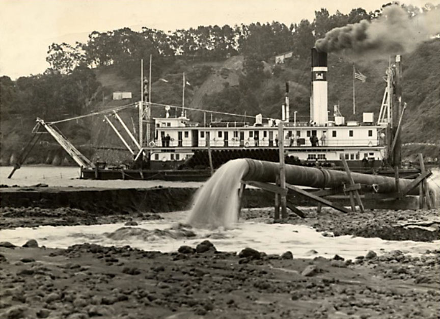 Open Sewer in the Bay