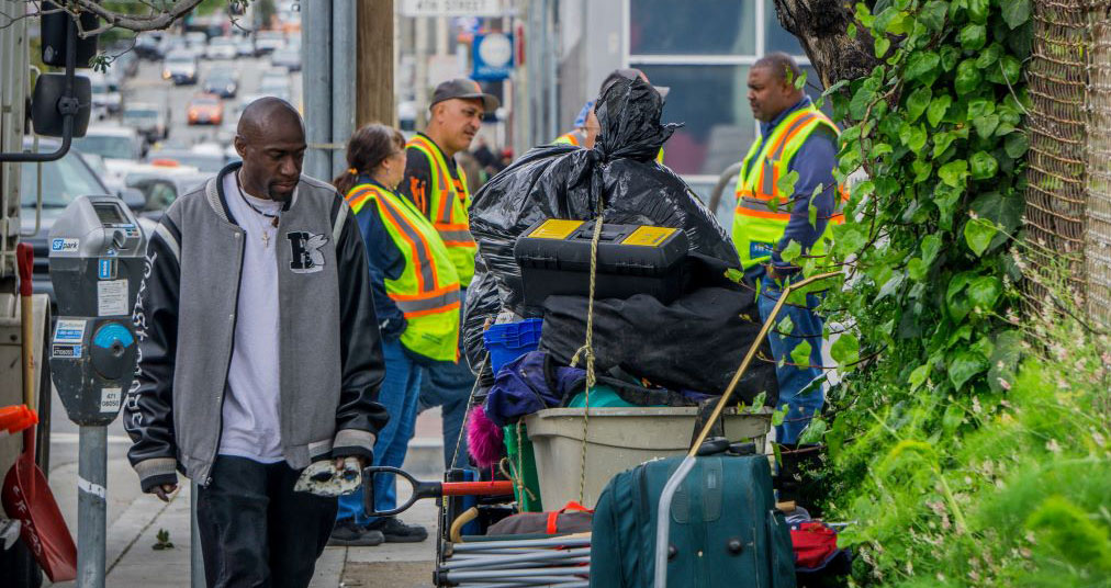 homeless sweeps