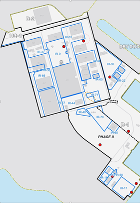 Homes near the Crane