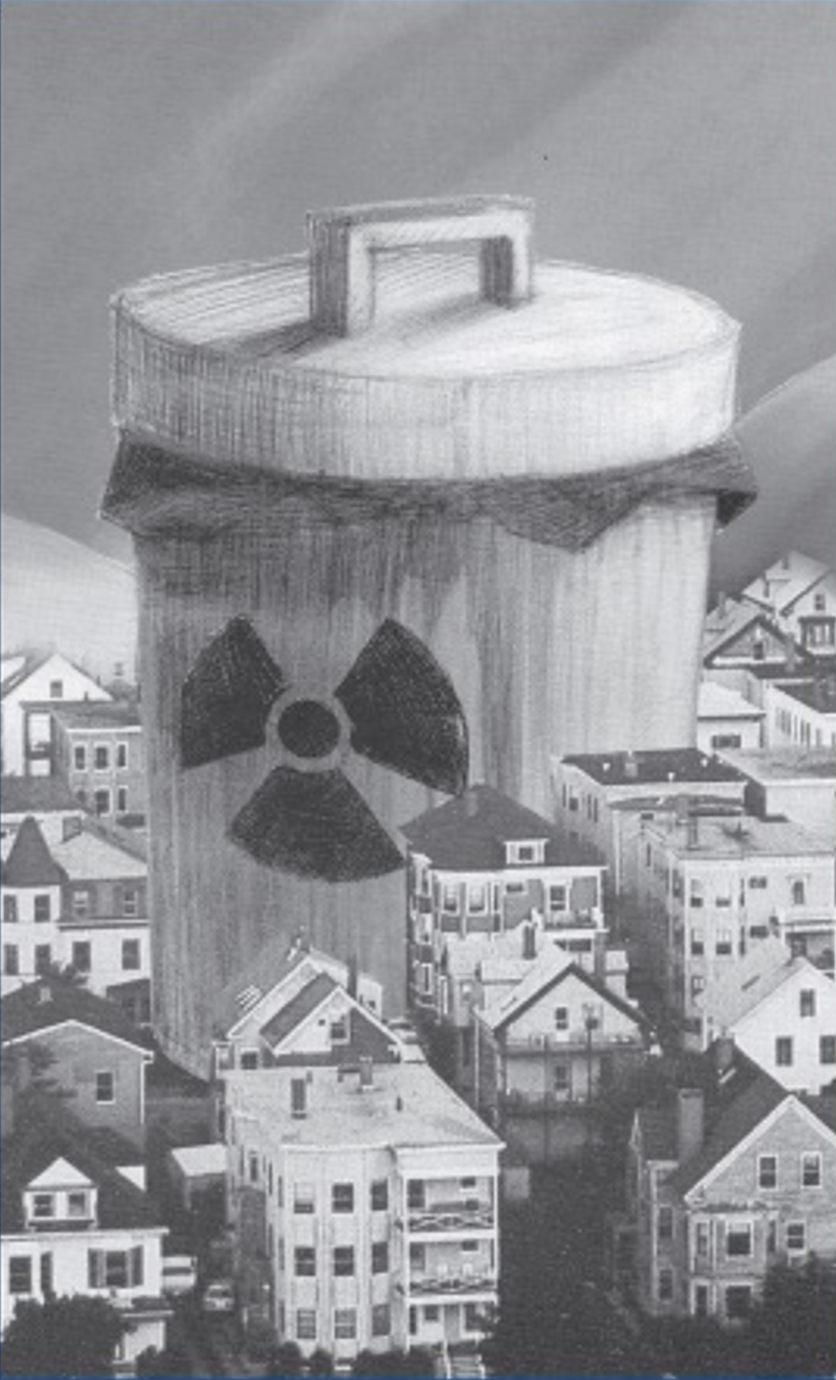 Toxic Garbage Can in neighborhood